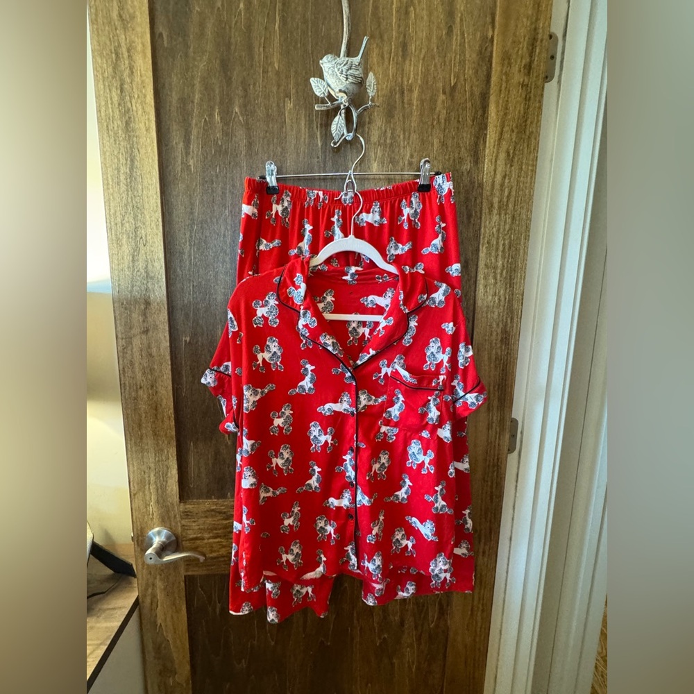 Kate Spade Poodle Pajama Set